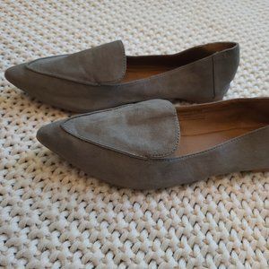 Abound Gray Suede Flats
